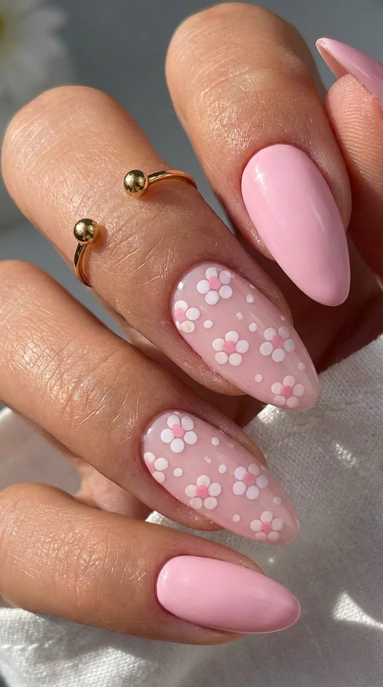 Dainty Pink Daisy Dream