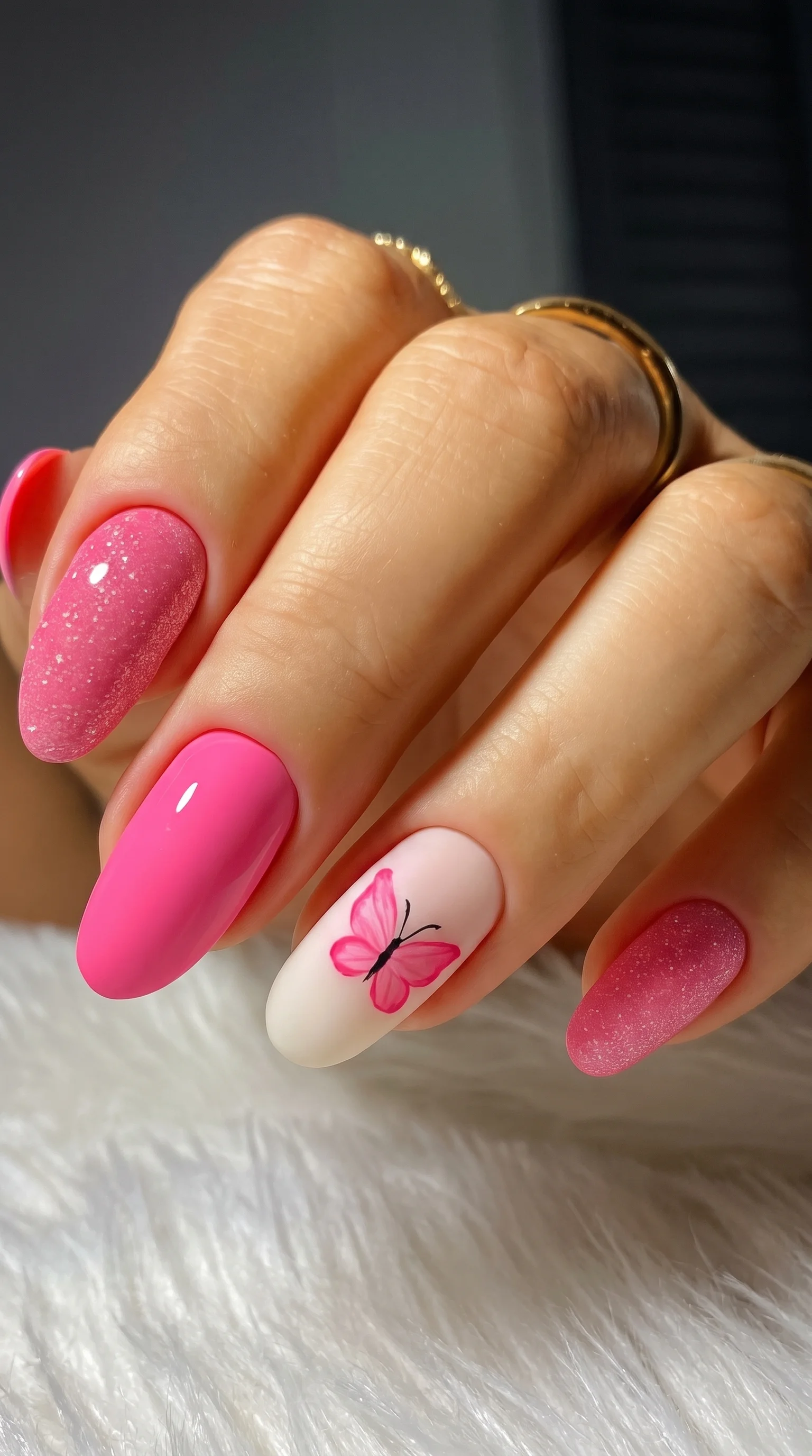 Barbie Butterfly Flutter Summer Nails