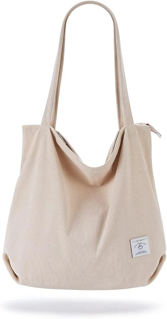 Corduroy Tote Bag