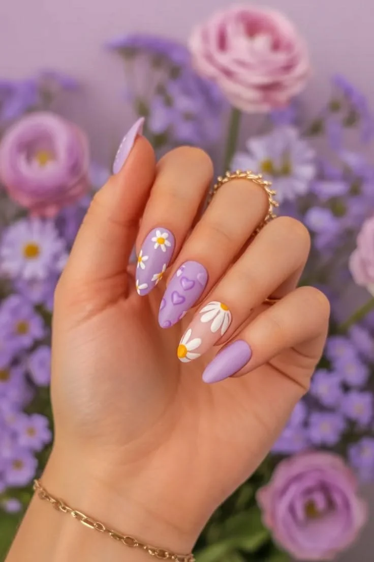 Lavender Fields & Daisies