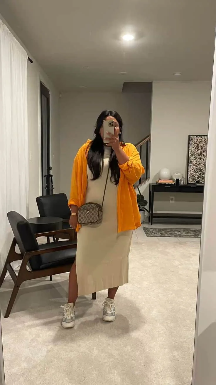 Vibrant Layers for Comfy Chic