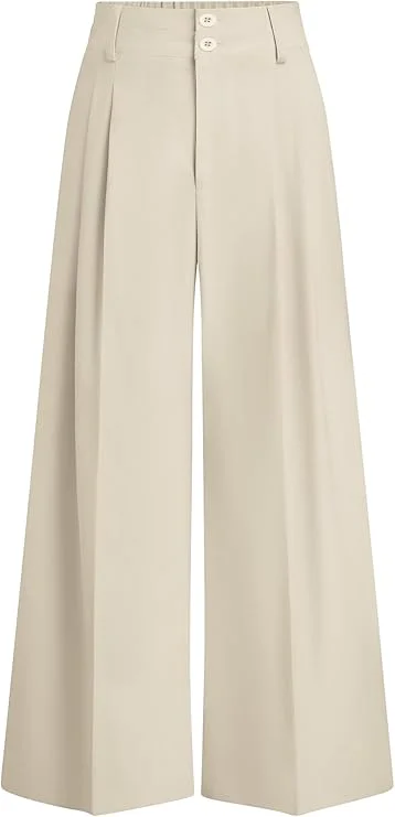 Spring Wide Leg Palazzo Pants