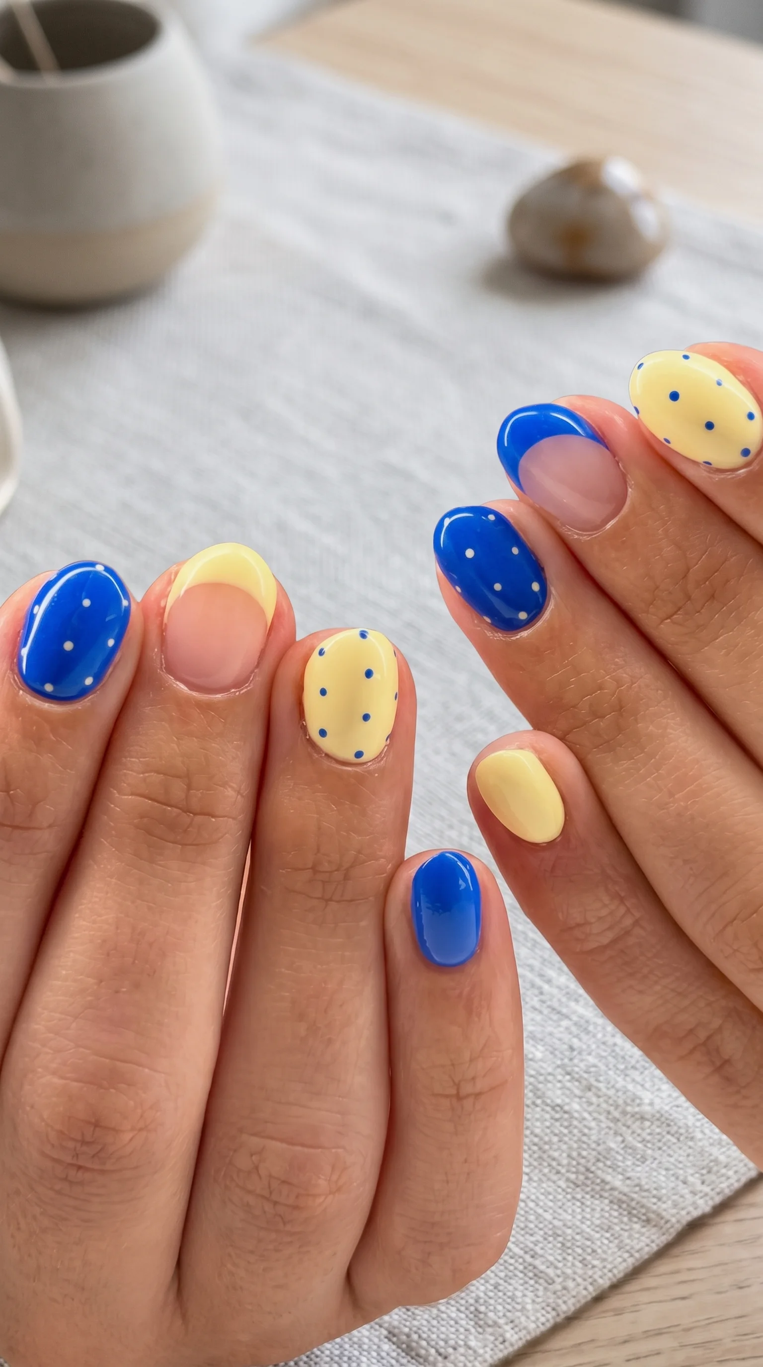 The Bold Primary Color-Pop Cute August Nails