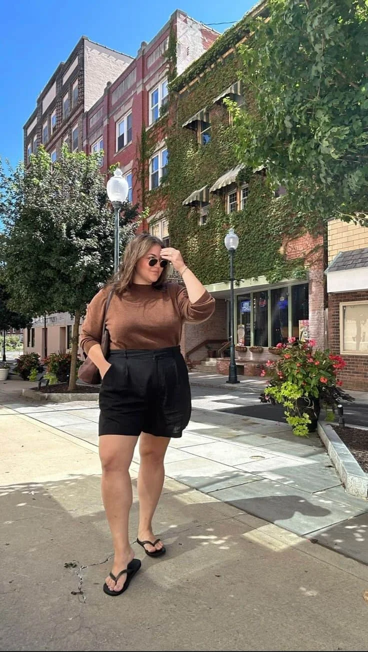 Casual Chic with Cozy Sweater