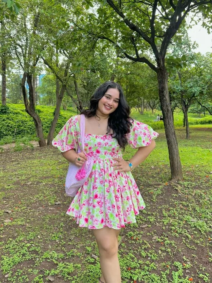 Floral Flair Meets Campus Chic