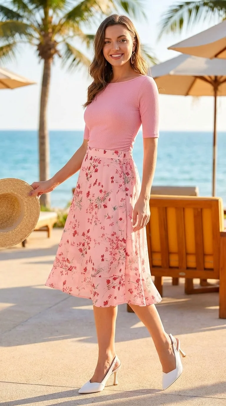 The Floral Midi Moment